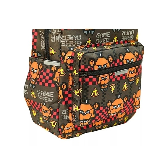 Five Nights at Freddy's 2018 backpack Game Over graphics measures 17 “ by 12 “ - Picture 6 of 7
